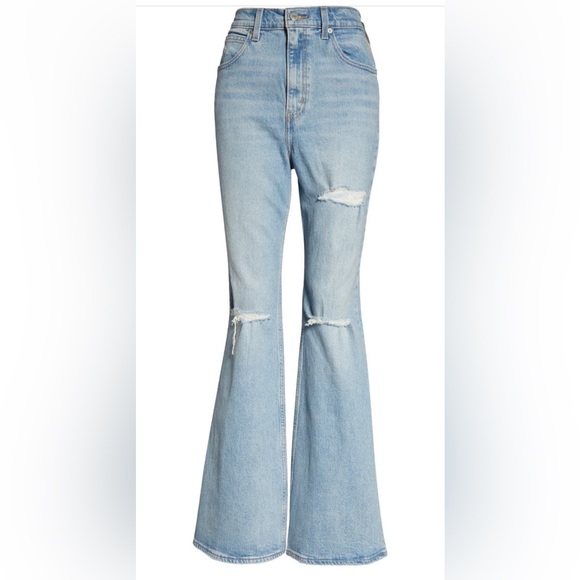 NWT Levi's® 70s High Flare Jeans
Z2047 LIGHT INDIGO DESTRUCTED, Size 24 x 32 - Picture 1 of 3